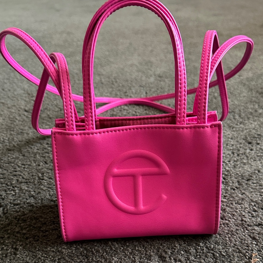 Telfar Hot Pink Mini Bag